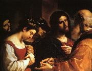 Christ with the Woman Taken in Adultery GUERCINO